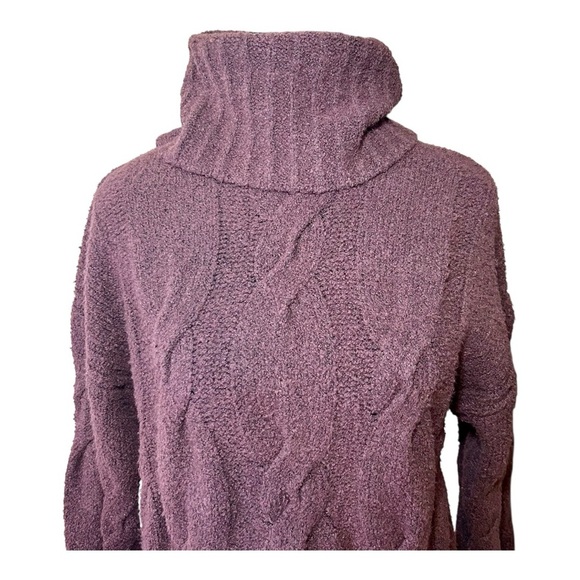 Frank & Oak  Brown Casual Organic Wool Turtleneck Sweater, NWT, Oversized XXS - Picture 4 of 7